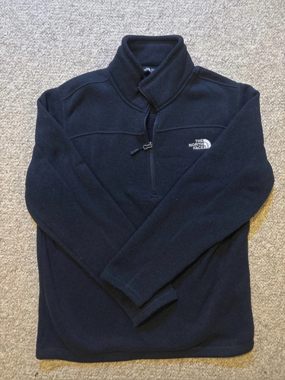 The North Face Dark Navy Quarter-Zip Fleece Pullover